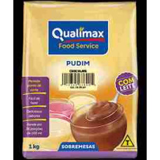 Pudim QUALIMAX Chocolate c/Leite 1kg