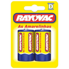 Pilha RAYOVAC Amarela Grande SM 2un
