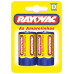 Pilha RAYOVAC Amarela Grande SM 2un