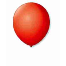 Balao N7 SAO ROQUE Liso Imperial Vermelho Quente 50un