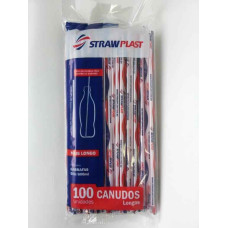 Canudo STRAW Sache 26X5mm 100un