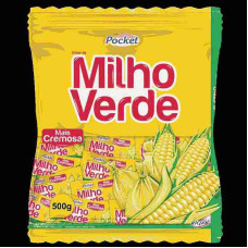 Bala POCKET Milho Verde 500g