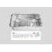 Forma WYDA Aluminio D5 1150ml c/Tampa PET 50un