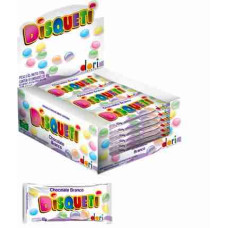 Confete DORI DISQUETI Chocolate Branco 18x40g