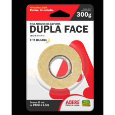 Fita ADERE Dupla Face de Espuma 19mmX1.5m