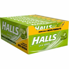 Drops HALLS Uva Verde 28g 21un