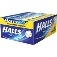 Drops HALLS Mentol 28g 21un