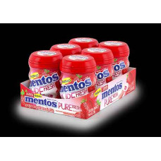 Chiclete PURE FRESH Strawberry Morango 6un