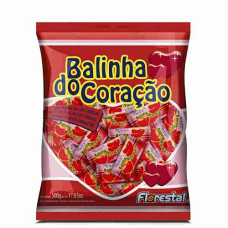 Bala FLORESTAL Coracao Morango PC 500G