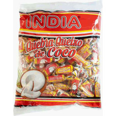 Bala Quebra Queixo Coco India 500G