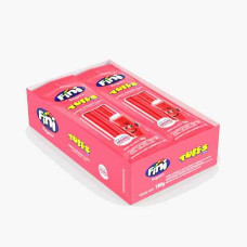 Goma FINI TUBES Morango 12X15g