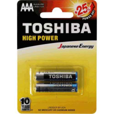 Pilha TOSHIBA Alcalina Palito SM CT 2un