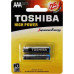 Pilha TOSHIBA Alcalina Palito SM CT 2un