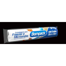 Saco p/ Freezer em Rolo BOMPACK 2kg 50un