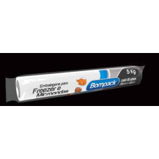 Saco p/Freezer em Rolo BOMPACK 5kg 100un