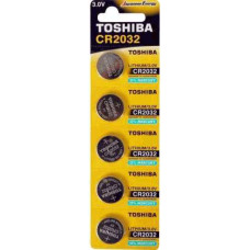 Pilha TOSHIBA Moeda CR2032 CT 5UN