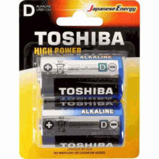 Pilha TOSHIBA Alcalina Grande CT 2un