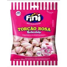 Marshmallow FINI Recheado Rosa/Branco 250g