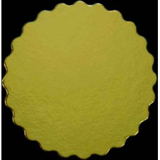 Base Redonda PITPRATOS OURO 23cm 10un