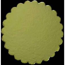 Base Redonda PITPRATOS OURO 20cm 10un