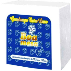 Guardanapo BOA MESA 19.5X19.5cm 20X50un