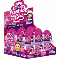 Brinquedo UNIAO Ovo Surpresa Fash Girl 18un Brinquedo UNIAO Ovo Surpresa Fash Girl 18un