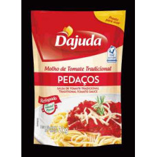 Molho Tomate DAJUDA Pedacos Sache 2kg