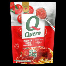 Molho Tomate QUERO Tradicional 2kg