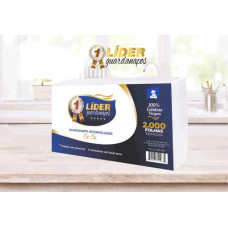 Guardanapo Interfolhado CAICAI LIDER 10X21cm 2000Folhas