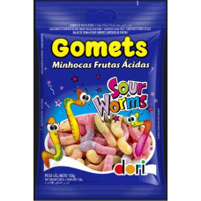 Goma DORI GOMETS Minhoca Acida PC 150g