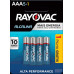 Pilha RAYOVAC Alcalina Palito L6P5