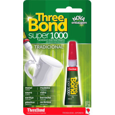 Cola THREE BOND 2g Super 1000 24un