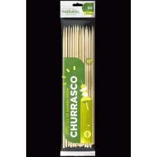Espeto 30cm Bambu NATURAL 50un