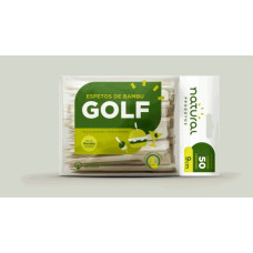 Espeto 9cm Bambu NATURAL Golf 50un