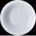 Prato  FD 12cm PS CRISTAL Branco 100X10unid