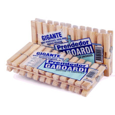 Prendedor Roupa Madeira G GABOARDI 12un