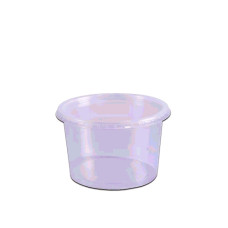 Pote 1000ml PP PRAFESTA Redondo C/Tampa 24un