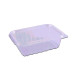 Embalagem 750ml PP PRAFESTA Retangular C/Tampa 4un