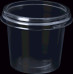 Pote 140ml PP COPOBRAS C/Tampa Transp 25un