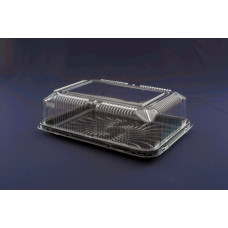 Embalagem S70 SANPAC Retangular Grande Preta 40un