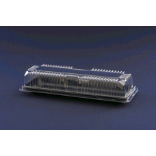 Embalagem S63 SANPAC Retangular Preta 100un